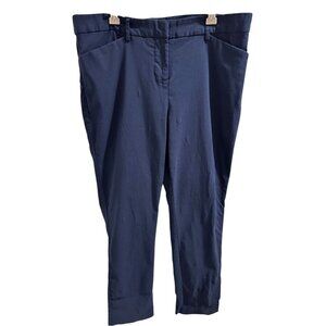 👗 2/$30 👗 Mario Serrani Navy Women's Dress Pants Size 8 Professional Wear
